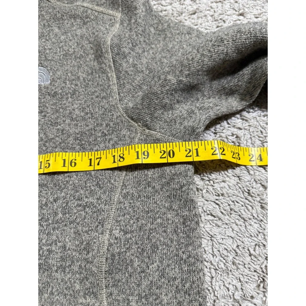 The North Face Gordon Lyons 1/4 Zip Fleece‎ L Gray Beige Gorpcore Sweater Winter